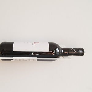 STERKSTAEL Dionysos BLANC - wijnrek voor aan de muur metaal - poedercoating - staal - kleur wit - 1 stuk