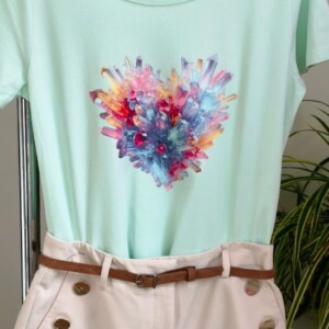 Stijlvol T-shirt met unieke print – Perfect voor een opvallende look