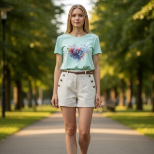 Stijlvol T-shirt met unieke print – Perfect voor een opvallende look