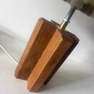 Stoere handgemaakte lamp