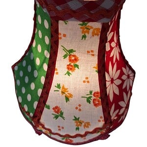 Uniek handgemaakt kleurrijk – kitsch tafellamp cactus