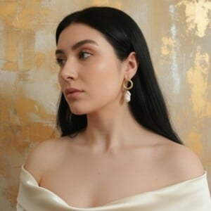 Unieke barokke pareloorbellen