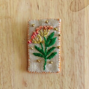 Unieke broche
