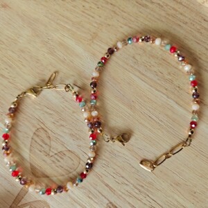Unieke handgemaakte kralen armbanden