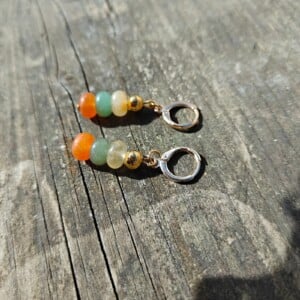 Unieke oorbellen, Rondel