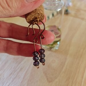 Unieke oorhangers in flesje