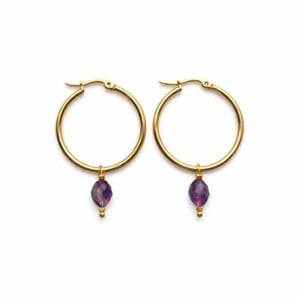 ✨ Aura Hoops – Fluoriet 25mm