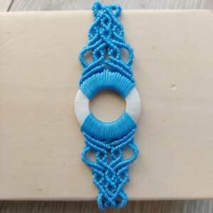 Aura Loop Macramé Armband