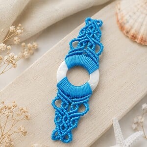 Aura Loop Macramé Armband