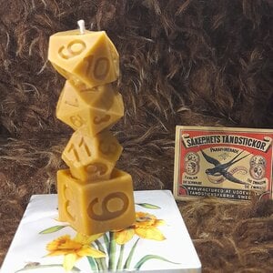 bijenwaskaars 'D&D DICES '