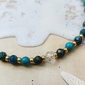 Bohemian armband lapis lazuli