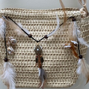 Boho style Schoudertas de Droomvanger! Made By Anne
