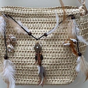 Boho style Schoudertas de Droomvanger! Made By Anne