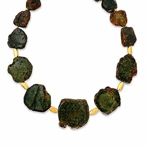Chalcedoon ketting - unieke statement ketting