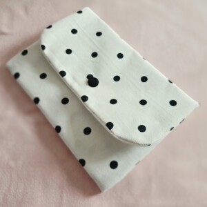 Dotty Chic Snap Clutch