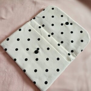 Dotty Chic Snap Clutch