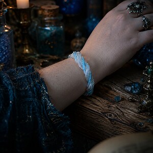 Draken & Fantasie, handgemaakte spiraal armband