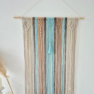 Groot macrame wandkleed!