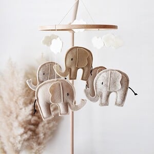 Handgemaakte Babymobiel | Olifant