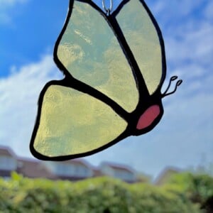 Handmade window hanging | Butterfly| Suncatcher | tiffany technique | glas in lood