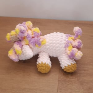 Magische vriendje eenhoorn knuffel, gehaakte