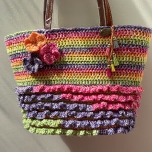 Mand Roesjes met bloemen,