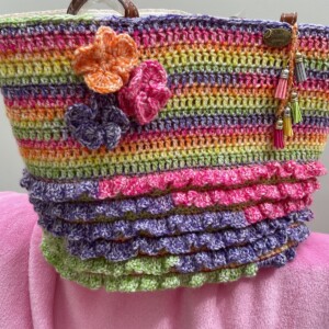 Mand Roesjes met bloemen,