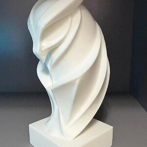 Minimalistische Uil Sculptuur