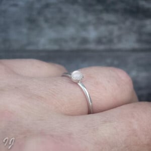 Moonlight – Handgemaakte Sterling Zilveren Maansteen Ring 🌙