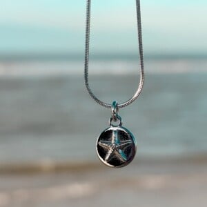 Oceaan Zeester & Schildpad Ketting Zilver