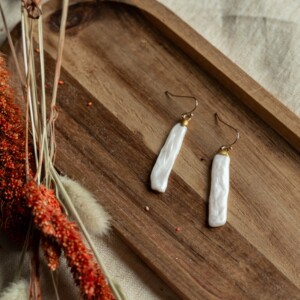 Oorbellen | Pearly stick