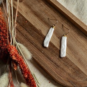 Oorbellen | Pearly stick