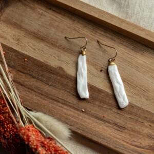 Oorbellen | Pearly stick