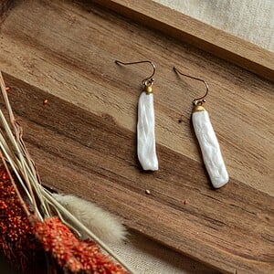 Oorbellen | Pearly stick