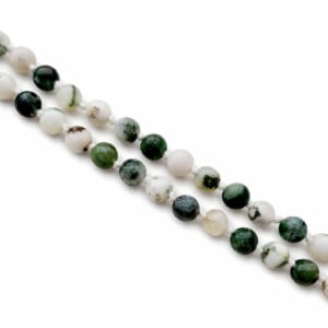 ✨ Sylva – Handgeknoopte Dendriet Ketting