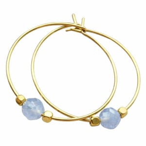 ✨ Terra Hoops – Aquamarine ✨