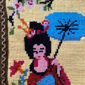 Tote bag met mooie Japanse dame