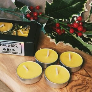 Waxinelichtjes set Houtrook & Berk