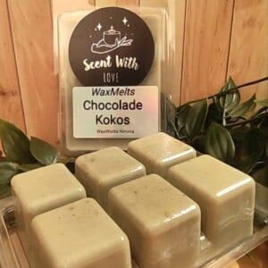Waxmelts Chocolade Kokos Glitter