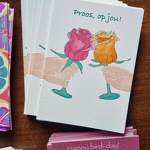 Wenskaart (set van 5 kaarten)