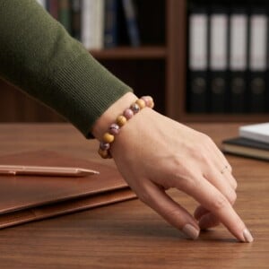 Wyre. | armband | rosa earth