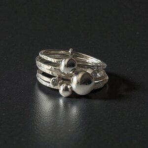 Zilver met diamant