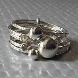 Zilver met diamant