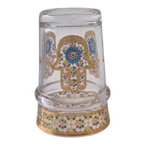 6 premium Oosterse Marokkaanse theeglazen goud Set of 2 Moroccan Tea Glasses – Hand-Painted Oriental Glass, Decorative & Functional