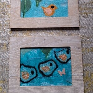 Alle Eendjes… (drieluik) decoratief wandobject