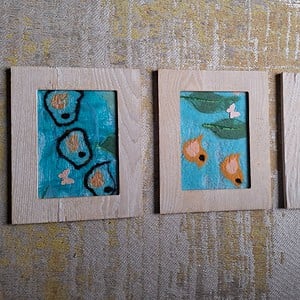 Alle Eendjes… (drieluik) decoratief wandobject