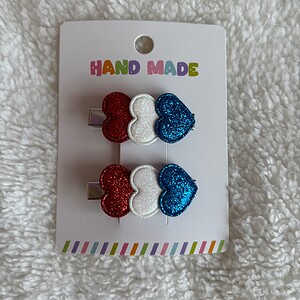 Alligator clips met hartjes