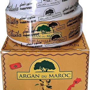 Argan Oil Cream Anti-Aging Moisturizer-Pure Moroccan Argan du Maroc 2x100ml (200ml).