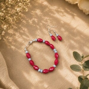 Armband en Oorbellen set