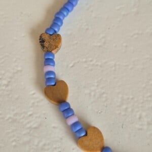Armband met jaspis hartjes en miyuki kralen | Gentiana